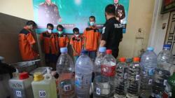 Polisi Gerebek Rumah Produksi Sabu-Sabu di Jalan Rangkah Surabaya