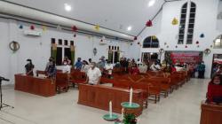 Misa Malam Natal di Gorontalo Utara Lancar Kondusif, Jemaat Terapkan Prokes