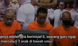 Video Polres Jakbar Tangkap 3 Pria Predator Anak, Pelaku Guru Ngaji dan Olahraga