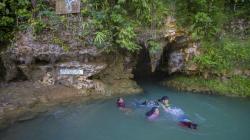 Keindahan Gua Liang Tapah di Geopark Meratus Kalimantan Selatan