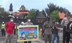 Video Satgas Covid Tabanan Gencar Sosialisasi di Obyek Wisata Bali