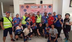 Komunitas Sepeda Bogas Community Gowes Bersama Kampanye Lawan Virus Korona