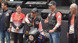 Tanpa Sarung dan Jas, Begini Gaya Biker Wapres Ma'ruf Amin