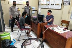 Polisi Tangkap Pencuri Kabel Bawah Tanah Jaringan Telkom di Banyumas