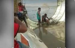 Tim Gabungan Berangkat ke Lokasi Penemuan Bangkai Pesawat Diduga AirAsia di Teluk Ranggau Kobar