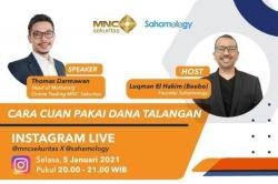 Instagram Live MNC Sekuritas Malam Ini Pukul 20.00: Ini Cara Cuan Pakai Dana Talangan!