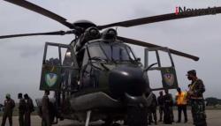 Video Asops KSAU Tinjau Lokasi Jatuhnya Pesawat SJ-182 Gunakan Helikopter Caracal
