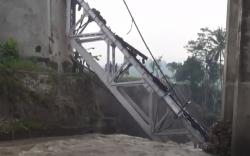 Jembatan Kereta Api di Brebes Putus, Perjalanan KA di Daop 5 Purwokerto Terganggu