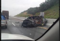 Ini Identitas 5 Korban Tewas Kecelakaan Maut di Tol Pekanbaru-Dumai