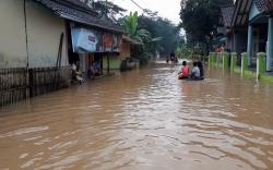 Banjir Luapan Sungai Citanduy dan Cikidang Tasikmalaya Meluas, 400 Rumah Terendam