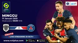 Link Live Streaming Angers Vs PSG di RCTI+