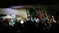 Ponpes Al-Madaroh Cipanas Cianjur Roboh, 8 Santri Terluka