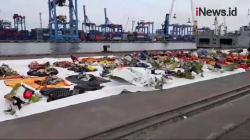 Video Dermaga JICT II Mulai Dipenuhi Serpihan Sriwijaya Air SJ 182