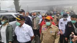 Menko PMK dan Kemensos Tinjau Lokasi Banjir Bandang di Kawasan Gunung Mas Bogor