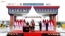 Resmikan Tol Kayu Agung-Palembang, Jokowi: Bakauheni ke Palembang Hanya 3 Jam<