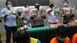 Polrestabes Surabaya Gagalkan Peredaran 8 Kg Sabu Jaringan Jawa-Sumatera