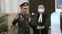 Dilantik Presiden Jokowi, Listyo Sigit Resmi Jadi Kapolri<