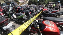 Balap Liar, 236 Sepeda Motor Diamankan Aparat Polres Kediri
