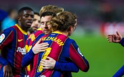 Cetak Gol Kemenangan Barcelona, Griezmann Justru Sanjung Messi