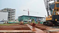 Progres Pembangunan Gedung Universitas Islam Internasional Indonesia