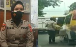 Ini Polwan Cantik Luar Dalam yang Viral di Palembang