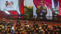Foto Puncak Hari Pers Nasional, Presiden Jokowi Hadir Secara Virtual
