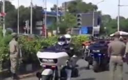 Video Polisi Amankan Pengendara Moge Langgar Aturan Ganjil-Genap di Bogor 