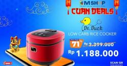 Masak Sehat, eMShop Tawarkan Produk Rice Cooker dengan Fitur 