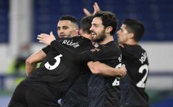 Hajar Everton, Manchester City Unggul 10 Poin dari MU<
