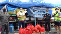 Bantu Korban Banjir Jakarta, Bank Mandiri Kirim 1.000 Paket Nasi Bungkus 