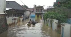Video Sejumlah Wilayah Di Karawang Masih Terendam Banjir, Begini Penampakannya