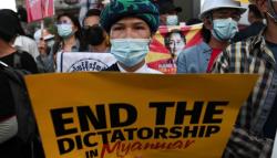 Penentang Kudeta Militer Serukan Mogok Massal di Seluruh Myanmar Hari Ini