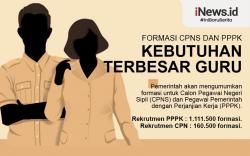 Infografis Formasi Lowongan CPNS Tahun Ini