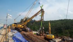 Proyek Pengerjaan Jalur Tol Cipali ke BIJB Kertajati Majalengka Dikebut<