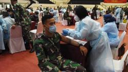 Belasan Ribu Prajurit Disuntik Vaksin Covid-19 di Mabes TNI