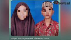 Video Viral 2 Siswa SMP Daftar Nikah di KUA Buton Selatan Sultra