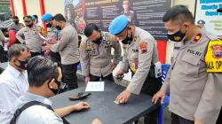 Izin Habis, 3 Pucuk Senpi Anggota Polres Serang Ditarik