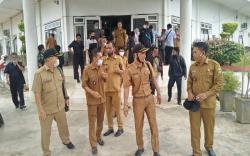 Tunjangan Tak Dibayar, Puluhan Kepala Desa dan BPD Datangi BPKAD PALI 