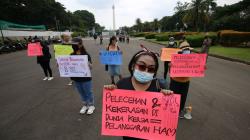 Aksi Peringati Hari Perempuan Sedunia