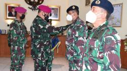 Kolonel Laut (P) Apriyani Jabat Wadan Lantamal VIII