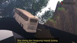 Video Kronologi Kecelakaan Maut Bus Pariwisata di Sumedang