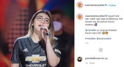 Via Vallen Mejeng di Akun Instagram Manchester United, Netizen Indonesia Heboh