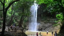 Keindahan Alam Air Terjun Widuri Berada di Pegunungan Kendeng Grobogan