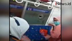 Video Aksi Pelemparan Batu terhadap KRL di Duren Sawit Jaktim, Penumpang Terluka