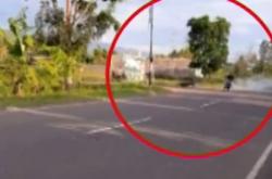 Detik-Detik Pengendara Motor Tewas Kecelakaan Diduga Balap Liar di Sumut