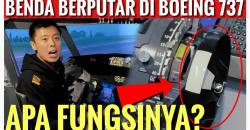 Terungkap, Ternyata Ini Fungsi Benda yang Berputar di Samping Kaki Pilot Pesawat