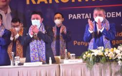 Herman Deru Bawa Pelabuhan Tanjung Carat dalam Rakorwil Nasdem Sumsel 2021 <
