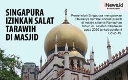 Infografis Singapura Izinkan Umat Islam Sholat Tarawih di Masjid pada Ramadhan 2021