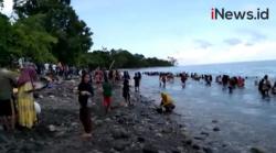 Video Pantai Desa Tamilow di Maluku Tengah Makin Ramai Didatangi Warga untuk Mendulang Emas