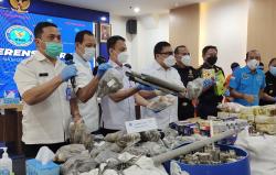 BNN Ungkap 6 Kasus Narkoba Jaringan Internasional, Ratusan Kg Sabu dan Ganja Disita